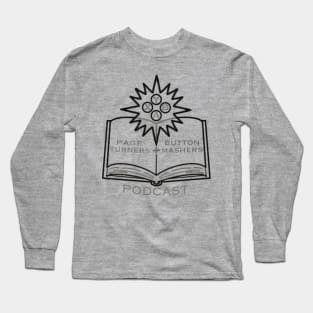 Page Turners and Button Mashers Logo Long Sleeve T-Shirt